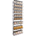9‑Tier Adjustable Dual‑Use Spice Rack