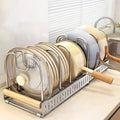 304 Stainless Steel Cabinet Pot Organizer