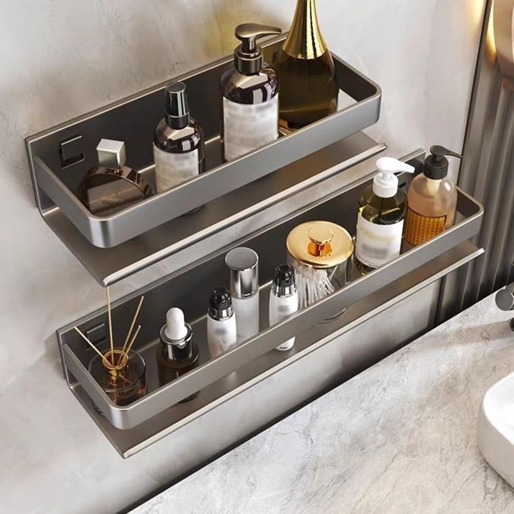 Wall‑Mounted Kitchen & Bathroom Spice Rack
