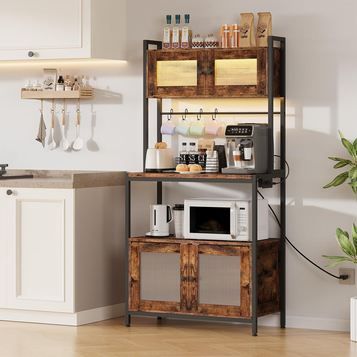 5‑Tier LED Bakers Rack BF