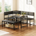 Corner Dining Table Set with Soft Seat