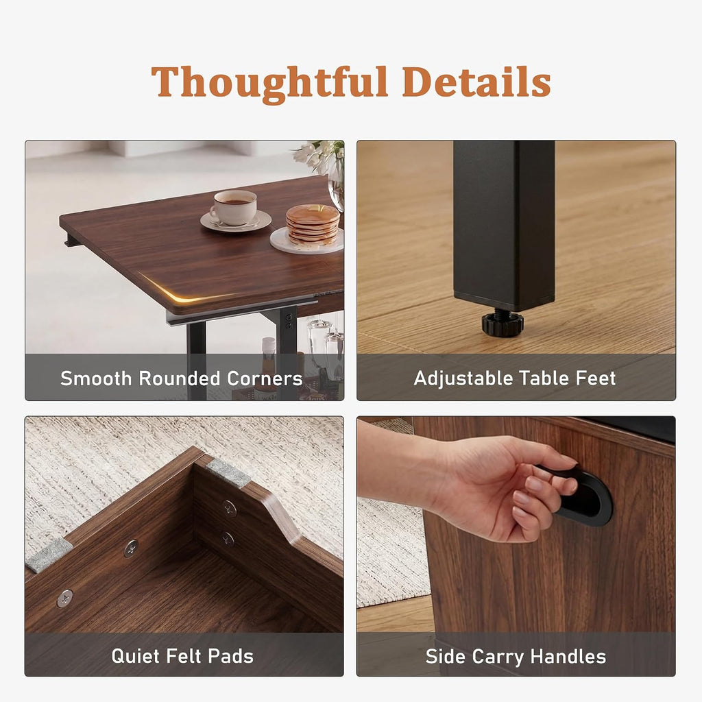6‑Piece Extendable Breakfast Nook Dining Set